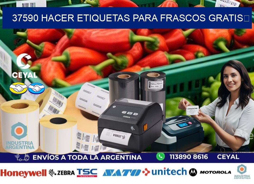 37590 Hacer etiquetas para frascos gratis 